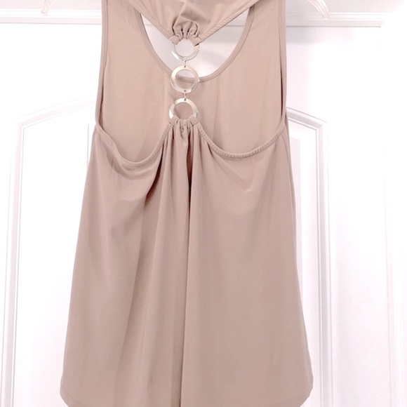 AUW Taupe Tank Top - Picture 2 of 6